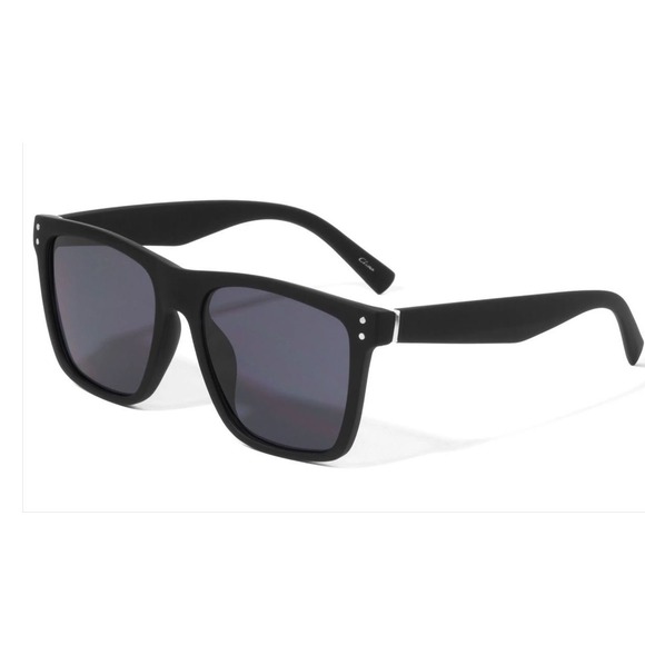 Square Sunglasses Classic Retro Style Black Frame Fashion Sun‎ Glasses Driving - Picture 1 of 4